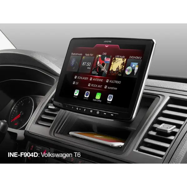 Alpine INE-F904D incl. Kit-F9KI-RIO Kia Rio