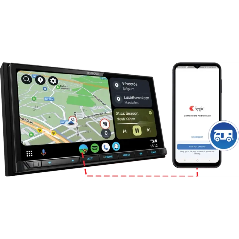 Kenwood DMX8021DAB Camper