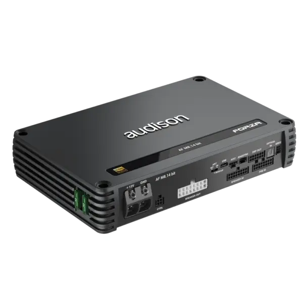 Audison Forza AF M8.14 bit DSP-versterker